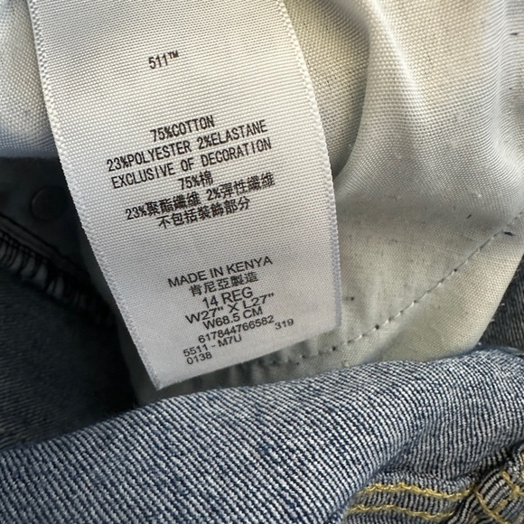 Levi's Blue Straight Jeans with Classic Style - Picture 5 of 5